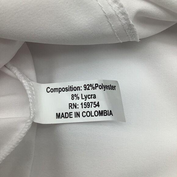 The Bubble Womens Hogan Safari Dress White Size Medium NWT‎ - Picture 9 of 10